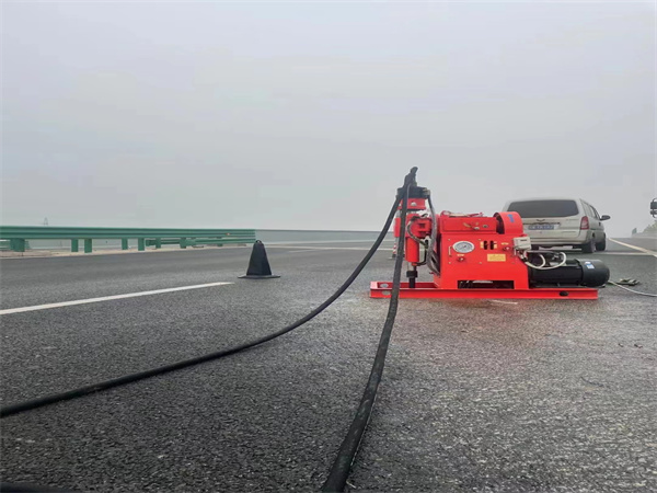 肥东马路路基路面开裂下沉注浆加固灌浆